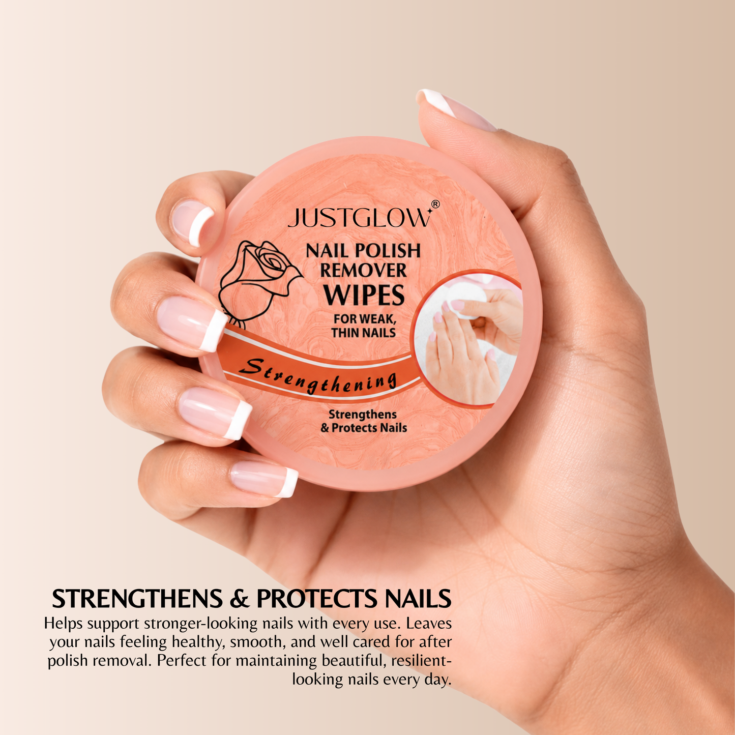 Nail Polish Remover Wipes (L)
