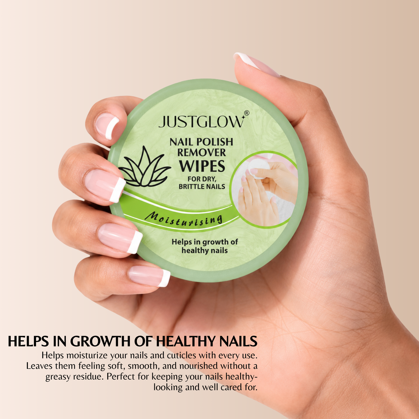 Nail Polish Remover Wipes (L)