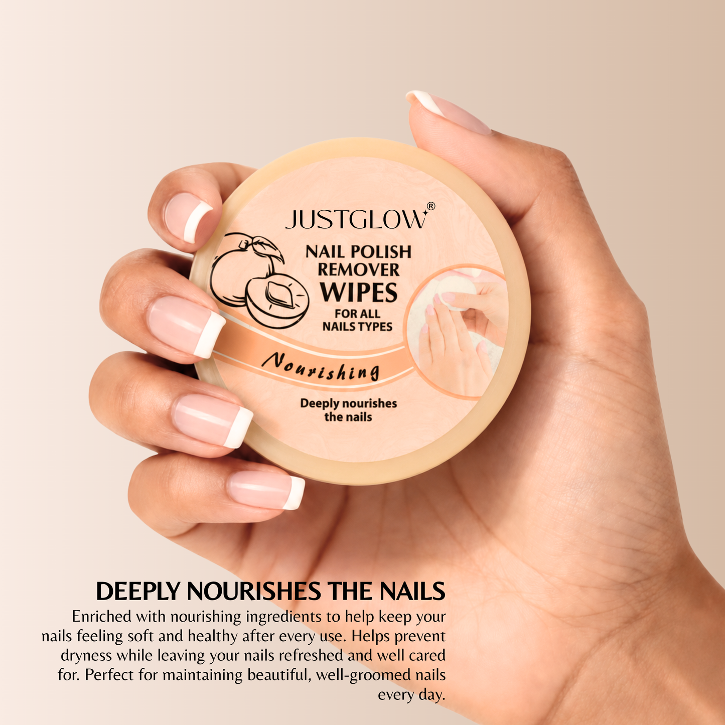 Nail Polish Remover Wipes (L)