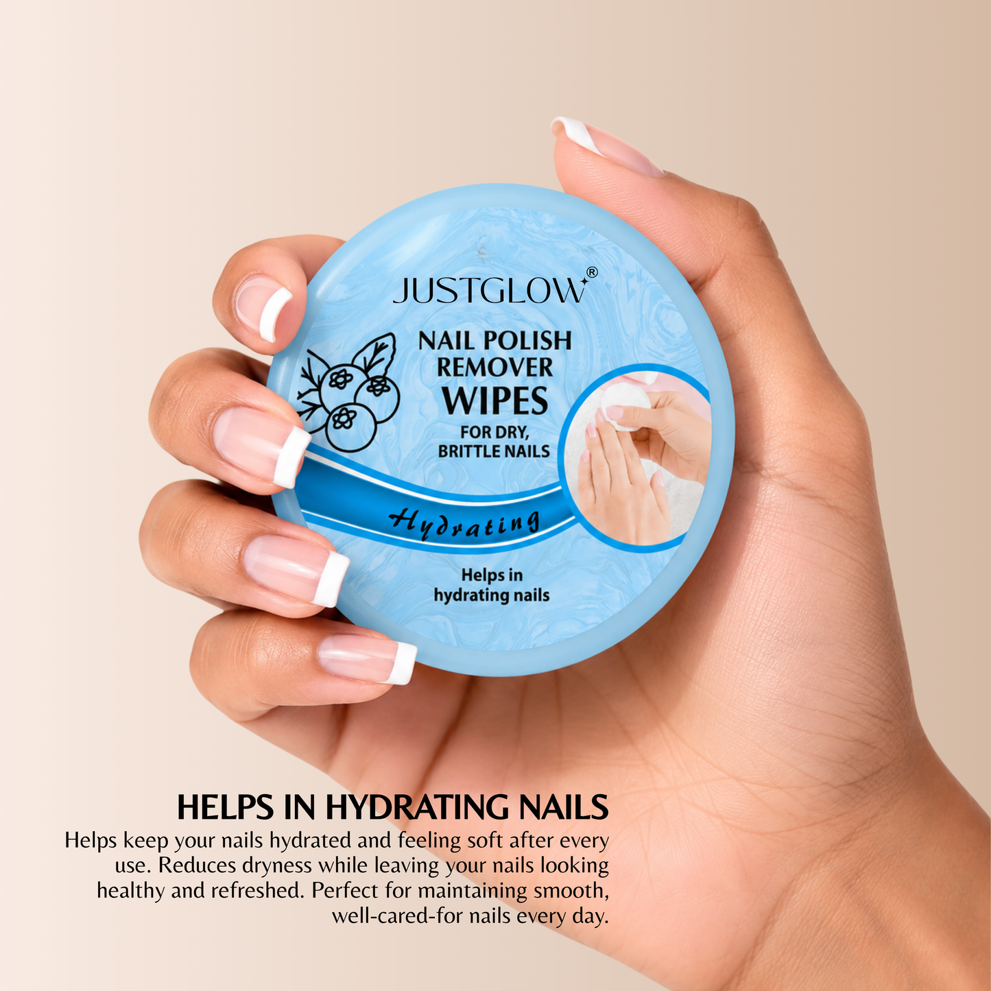 Nail Polish Remover Wipes (L)
