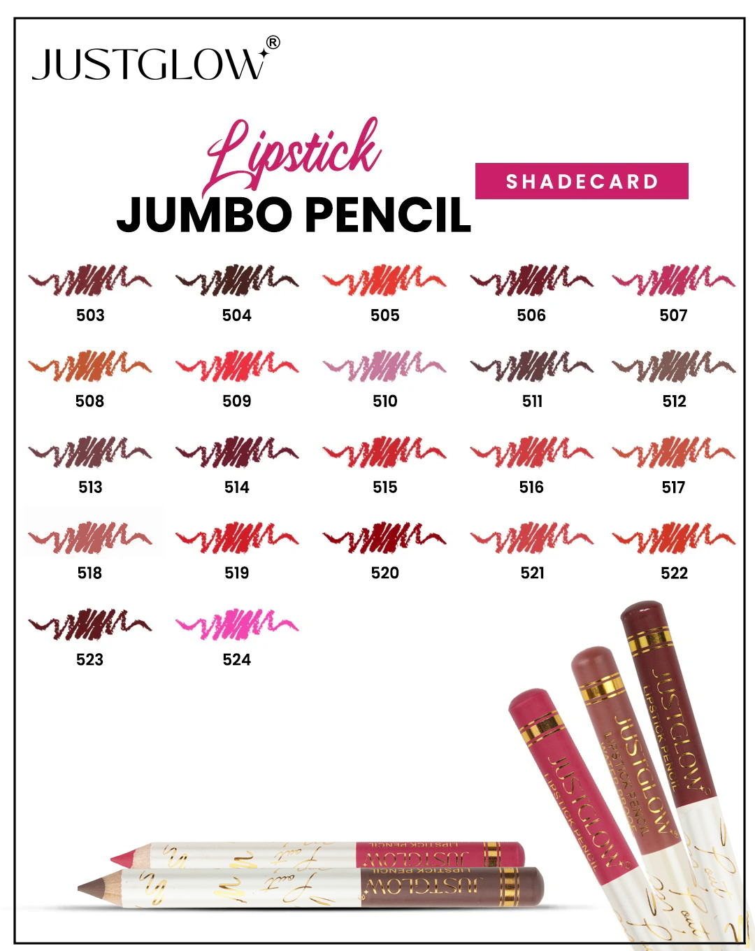 Water Proof Lipstick Jumbo Pencil